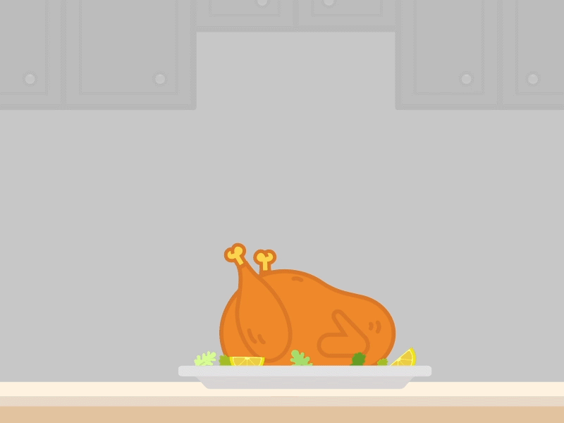 Turkey dancing 2d 2d animation animation character dance thanksgiving day turkey dancing