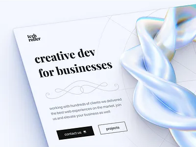 web site design: landing page modern web site page ui 3d website design hightech website home page homepage landing page modern website site ui ui ux ui ux design uiux user experience user interface ux web web design web page website website design