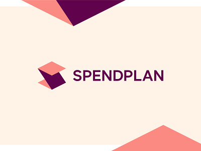 Spendplan, logo design for personal finance management app data excel expenses finance financial fintech folded paper income letter mark monogram living costs logo logo design management personal platform s saas sheets spreadsheet spreedsheets technology tech