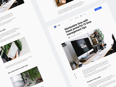 News Blog 📰 blog design graphic design landing news typography ui web design website