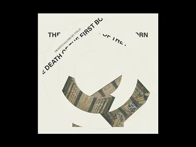 "The Death of the First Born" art contemporary design graphic design illustration minimal minimalism monochrome paper photoshop plakat poster poster art poster design print screen print simple type typograhy zine