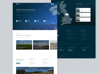 Enso Energy - Sustainable Web Design energy low carbon solar sustainable ui design web design