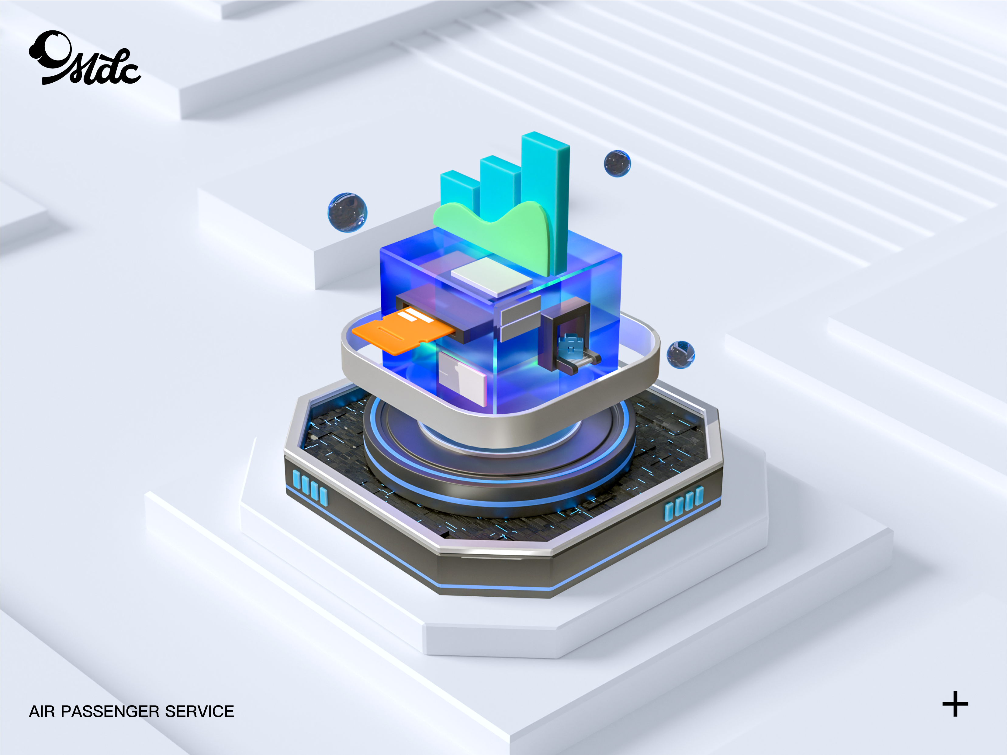 Example of 3D｜Airline Concept Vision