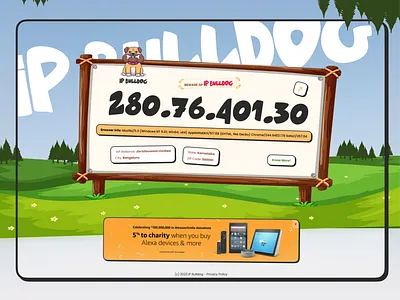 Website Design: IP Bulldog abstract address animation branding design entertaining exclusive figma fun graphic design hero illustration ip landing page prototype show ui ux vector viewer