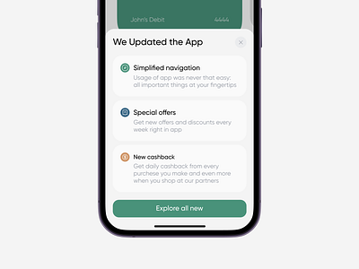 Update Bottom Sheet bank bottom sheet buttom design dialogue new onboarding sheet ui update ux whats new