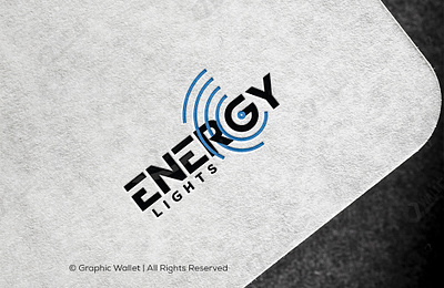 Energy Lights branding design graphic design graphicwallet illustration logo typography ui ux vector