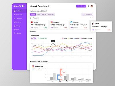 Advertisement Dashboard - Website ads ads dashboard ads manager ads website advertise advertisement advertisement dashboard advertisement manager dashboard dashboard website manager dashboard marketing dashboard marketing manager ui uiux ux website website dashboard