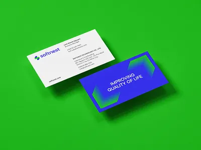 Softnest - Delivering Technology Solutions branding design flat geometric graphic design logo minimal