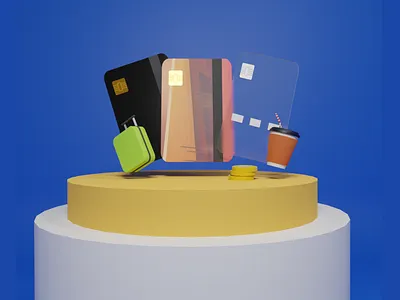 Smartcard 3D model 3d modelling martcard 3d product design smartcard 3d model