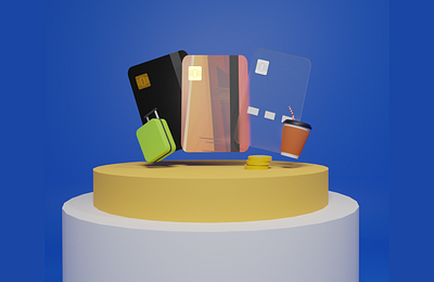 Smartcard 3D model 3d modelling martcard 3d product design smartcard 3d model