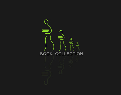 Book Collection Logo art book collection brand branding business logo creative logo design graphic design graphic designer illustration illustrator logo logo design logo designer logo designs logo type logos photoshop project typography
