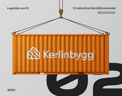 Kerlinbygg - Brand Indentity branding design graphic design illustration l logo typography vector