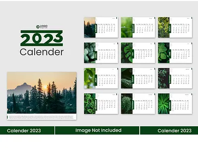 Desktop planner desk Calendar 2023 daily