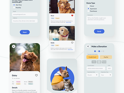 Pet Shelter App Design by Ralabs Design on Dribbble