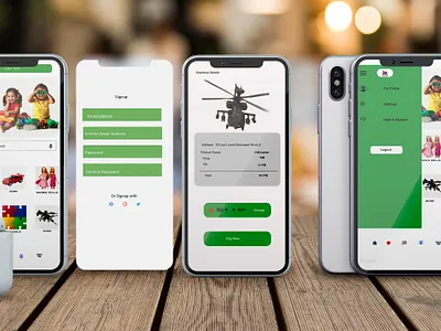 Toys App UI app design graphic design illustration ui