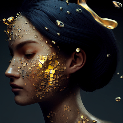 Woman in Gold design graphic design