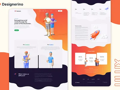 Social Network UI UX Web Design design figma landing page ui ui design ux web design
