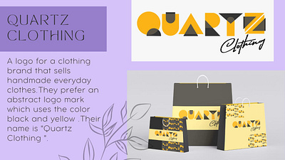 Quartz logo branding graphic design logo