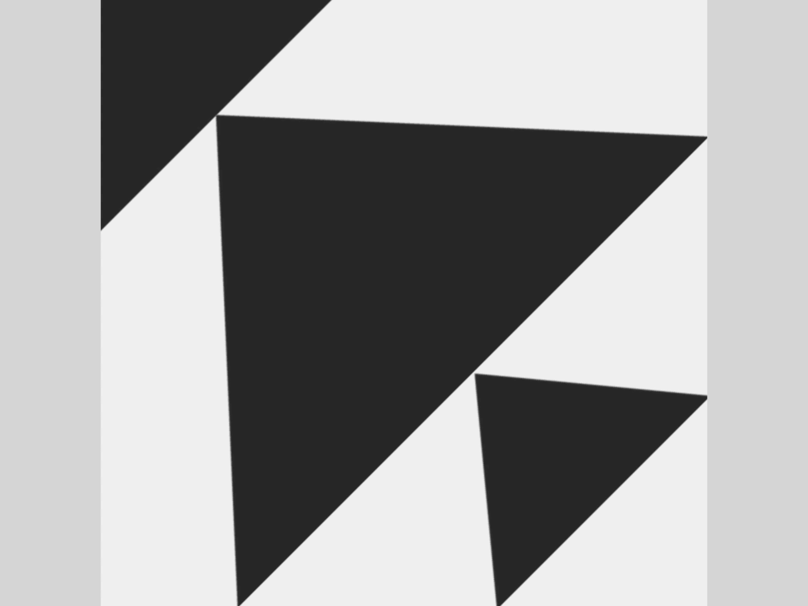 Loading Dribbble Shot 2d animation black and white gif icon loading logo loop motion graphics smooth triangle ui upload