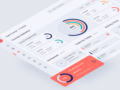 Educational Platform 🧮 branding dashboard design e learning graphic design landing learning platform saas saas platform typography ui web design website