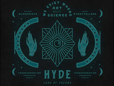 Hyde Branding brand branding design digital art graphic design illustration illustrator logo vector