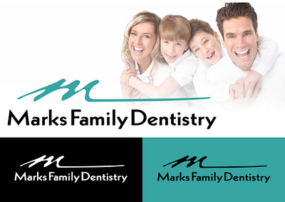 Marks family Dentistry Branding branding design graphic design illustration logo vector