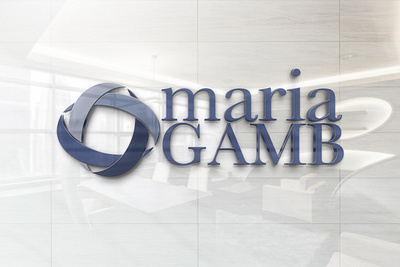Maria Gamb Logo branding design graphic design illustration logo vector