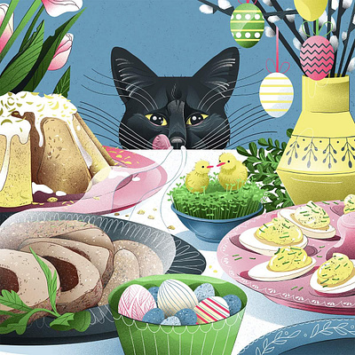 Easter cat cat cats dudzik iza dudzik