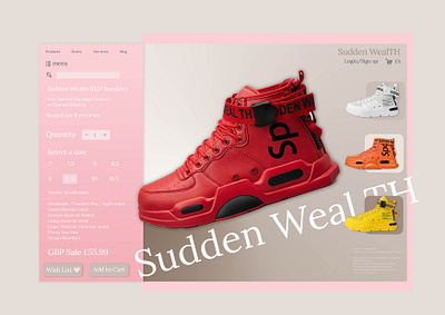 Daily UI #012 E-Commerce Shop (Single Item) art branding creative dailyui design digitaldesign graphicdesignui illustration minimal ui uiuxdesigner userexperiencedesign userinterface ux uxuidesign web webdesigners website