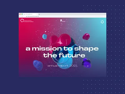 AADF Annual Report 2021 annual report corporation design graphic design interaction interactive design readymag typography ui uiux ux web web design website