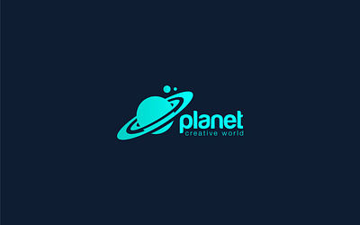 Planet Creative World branding design graphic design illustration logo typography