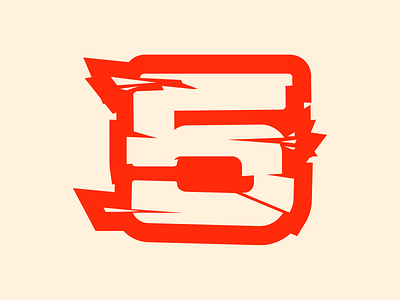 5AM // Promo Graphic 5 active branding break energy logo logo design logomark outdoors portland red vancouver vector