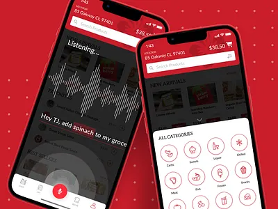 Trader Joe's App app brand branding color conumserl design graphics grocery mobile product design retail ui