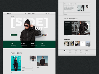 Fashion Store 🛍️ branding design e commerce fashion store graphic design landing typography ui web design website