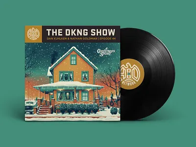 The DKNG Show (Episode 44) a christmas story adventures in design christmas dan kuhlken dkng dkng studios holiday house nathan goldman podcast snow vector vinyl winter