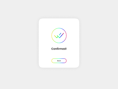 Confirmation app branding dailyui design graphic design illustration ui ux vector