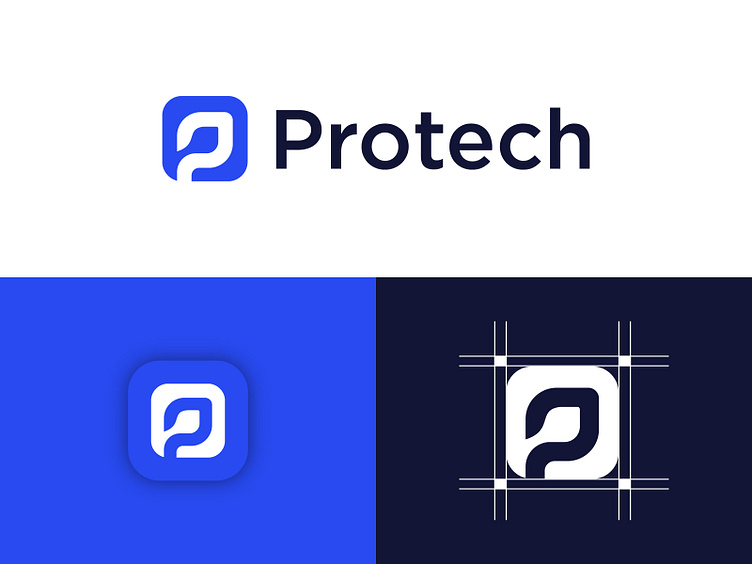 P + Tech Logo - Technology Logo by Sajal Saha | Brand Designer on Dribbble