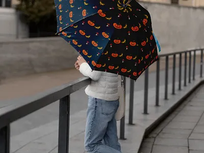 Зонт design drawing illustration pattern halloween