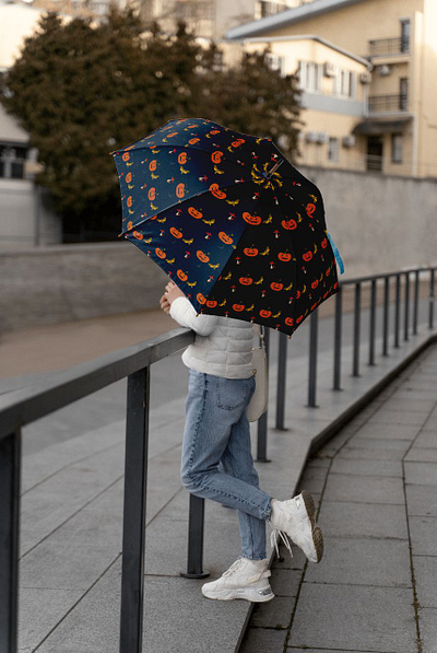 Зонт design drawing illustration pattern halloween