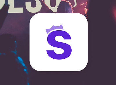 Solomon Sites Logo app branding design illustration logo purple typography ui ux