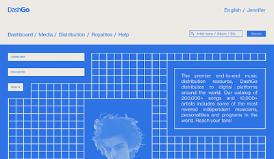 DashGo / Web Design art direction graphic design web design