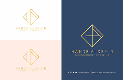 HANDE ALDEMİR branding design graphic design graphicwallet illustration logo typography ui ux vector