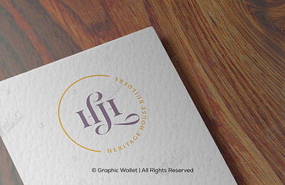 Heritage House Builders #1 branding design graphic design graphicwallet illustration logo typography ui ux vector