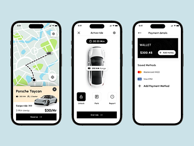 EV Car Sharing app booking car car booking car pooling car sharing app electric electric vehicle ev car sharing ride sharing ui ux