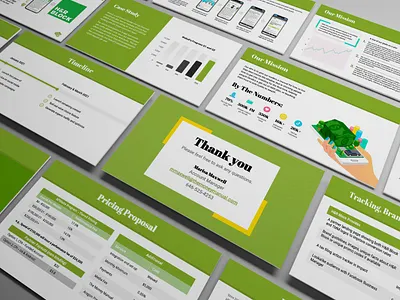 Pitch Deck for Marketing Kit design graphic design investor deck pitch deck pitch deck design powerpoint pre presentation design startup presentation