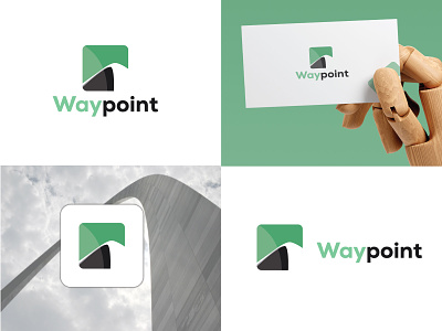 WayPoint Logo Design (Unused Concept) branding creative logo dribbble best logo logo logo branding logo creator logo design logo designer logo house logo maker logo mark way logo waypoint waypoint logo design