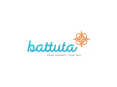 Battuta Logo identity ireland logo travel