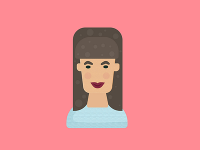 Flat Design Character - Face illustrations flat character illustrations