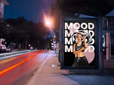 Nike poster design branding design graphic graphicdesign innovation mood nike posterdesign sport sportposter