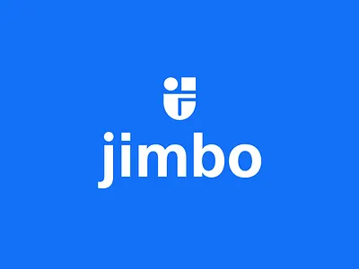 Combination mark. Logo design blue bold branding combination mark identity letter logo logotype symbol